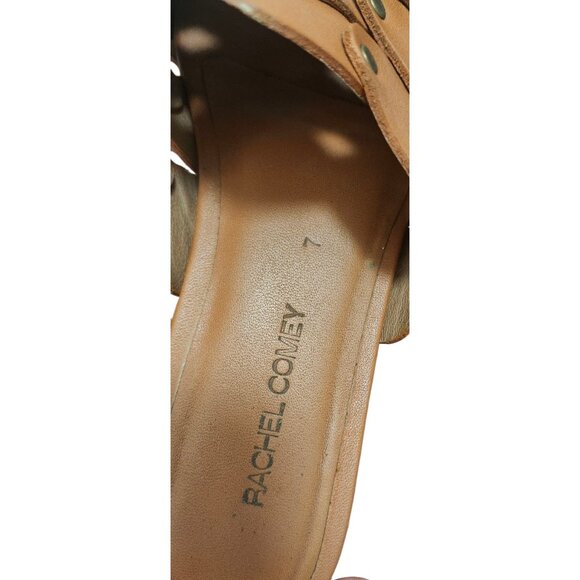 Rachel Comey Brown Leather Mules Size 7 - Picture 9 of 12